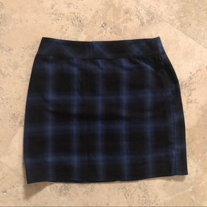 Honey Punch Downtown Plaid Mini Skirt